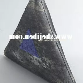 Triangle Bed Pillow 3d model