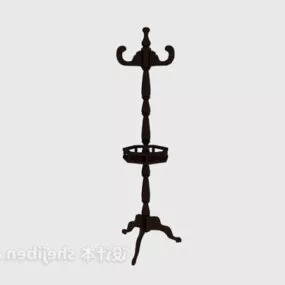 Classic Clothes Rack Hanger 3d model