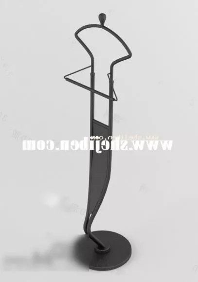 Kitchen Rack With Open Shelf 3d model