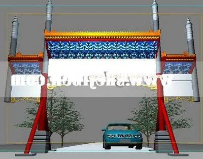 Tourniquet Gate Control 3d model