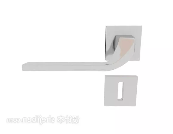Home Door Walnut Wood 3d model