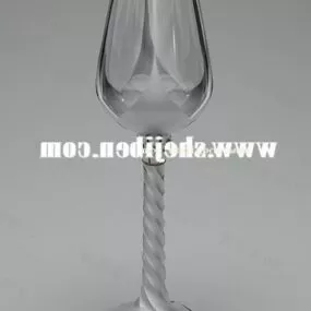 Classic Glass Cup 3d model