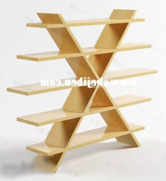 Modern Shelf Wall Mount 3d model