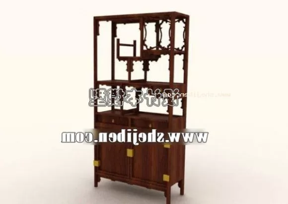Apartment Kitchen Small Cabinet 3d model