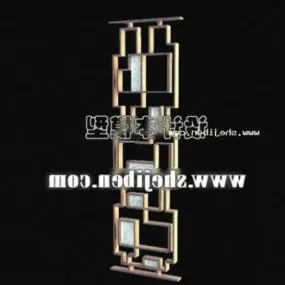 Book Shelf Modern Style 3d model