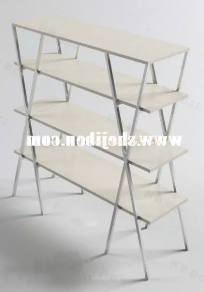 Display Cabinet Iron Frame 3d model Display Cabinet Iron Frame 3d model