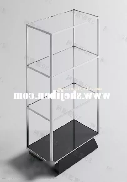 High Wheels Shelf Steel Frame 3d model