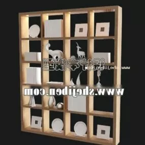 Bookcase Cabinet Furniture 3d model
