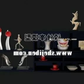 Decorating For Cabinet 3d model