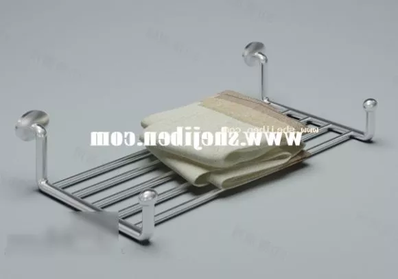 Entrance Shoes Cabinet With Drawers 3d model