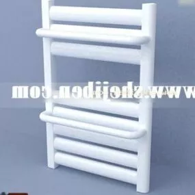 White Heater Cover 3d model