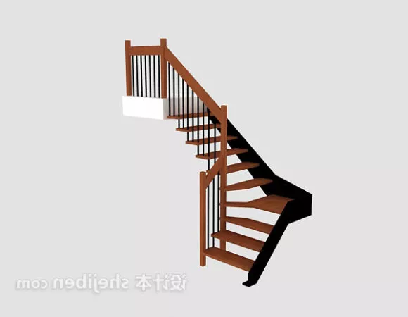 L Stair 3d model