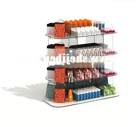 Modern Reception Furniture With Shef 3d model