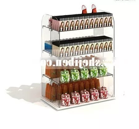 Commercial Small Food Shelf 3d model Commercial Small Food Shelf 3d model