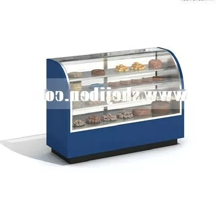 Supermarket Cooling Shelf 3d model Supermarket Cooling Shelf 3d model