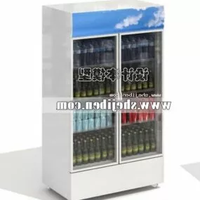 Supermarket Shelf Furniture V1 3d model