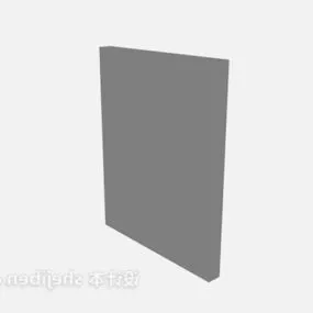 Flat Shelf Furniture 3d model