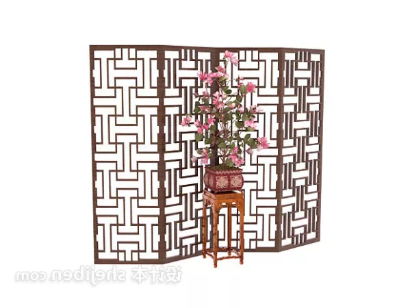 Sculpting Partition Leaf Pattern 3d model