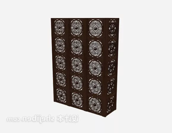 Grid Meshed 3d model