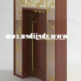 European Door Luxury Style 3d model