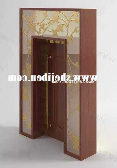 Scifi Door 3d model