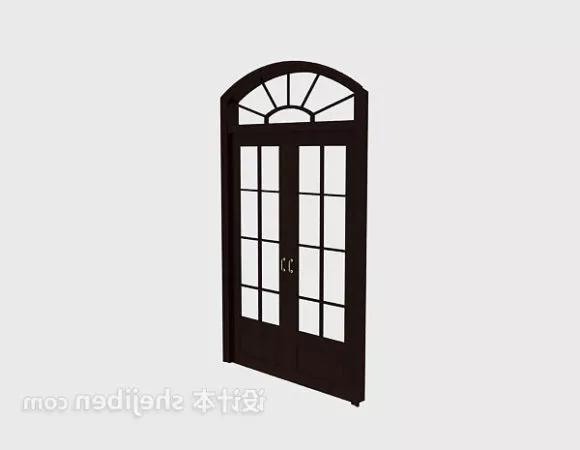 Chinese Window Frame Square Shape 3d model