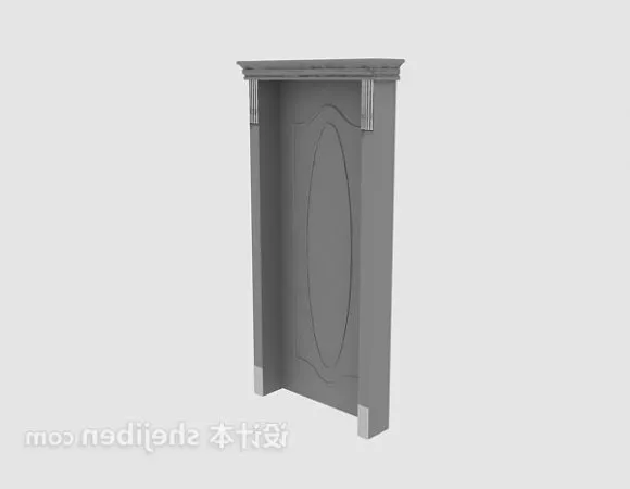 Window Colonial Grille 3d model