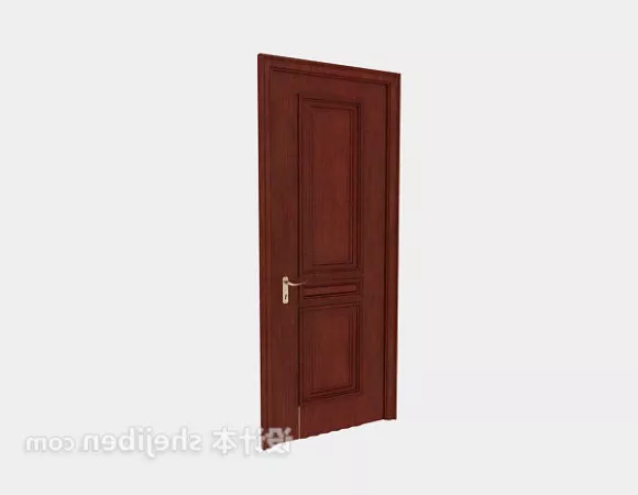Door Window With Simple Frame 3d model