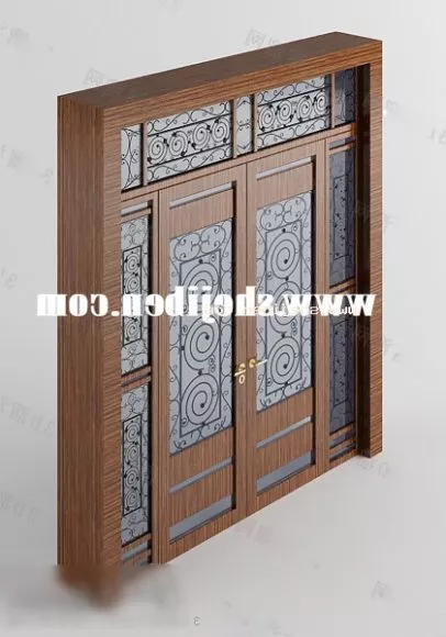 Door Hinges 3d model