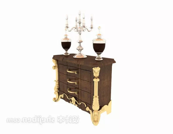 Cashier Desk 3d model