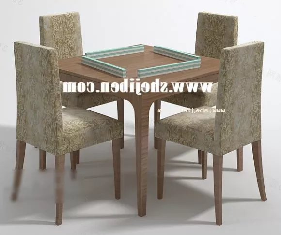 Roulette Table Casino Game 3d model