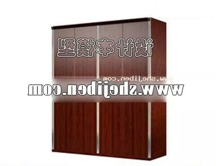 Wardrobe Wall Rack 3d model