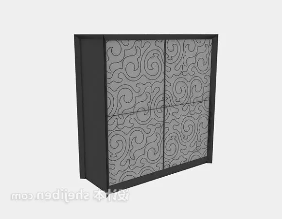 Turnstile With Glasswing 3d model