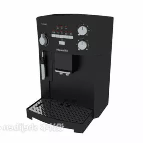 Modern Black Water Dispenser 3d model