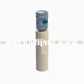 Water Dispenser On Cylinder Box 3d model