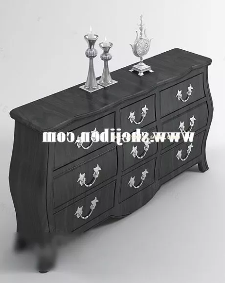 Office File Cabinet 3d model