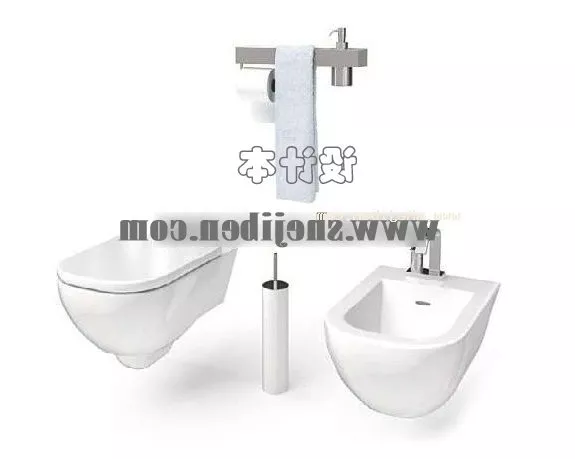 Plastic Corner Shower Base 3d model