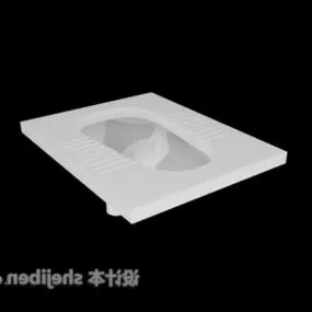 Low Toilet 3d model