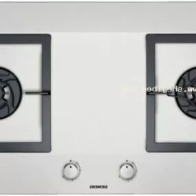 Siemens Gas Stove Full Size 3d model