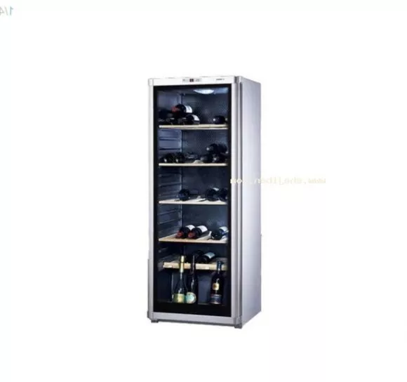 Tall Wine Rack With Wine Bottles And Vase 3d model