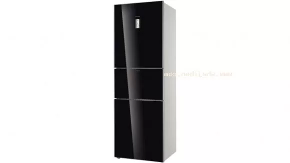 Siemens Refrigerator Black Door 3d model Siemens Refrigerator Black Door 3d model