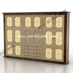 European Building Facade 3d model