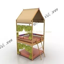 Hut Building 3d model