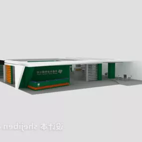 The Showroom Building 3d model