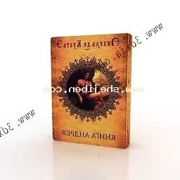 Book Vintage Brown Cover 3d model