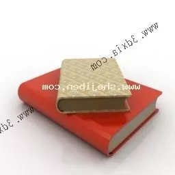 Red Book And Yellow Book 3d model