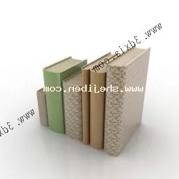 Books Various Sizes 3d model