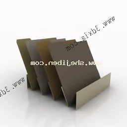 Full Rack With Dumbs 3d model