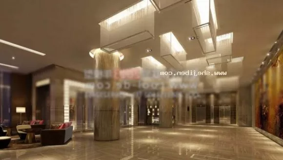 Armoury Interior Design Scene 3d model