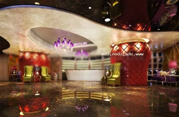 Bar Karaoke Interior 3d model